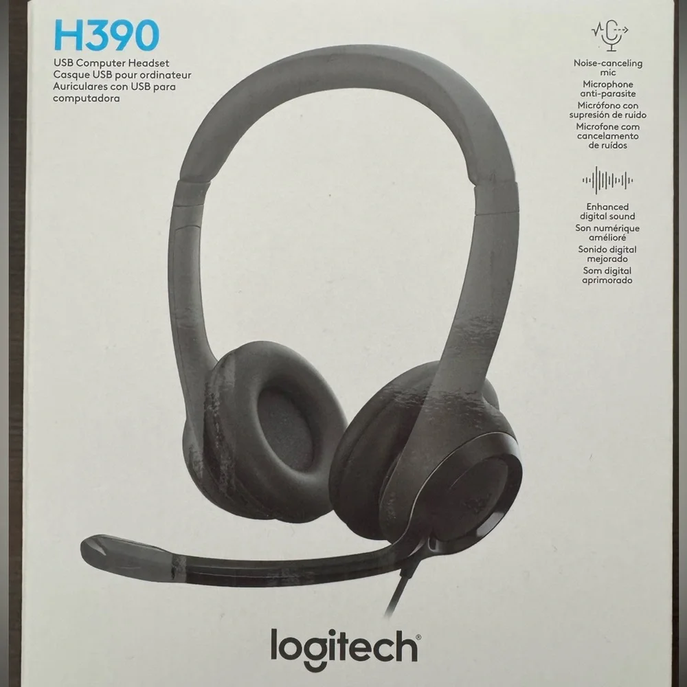 Logitech H390 usb headset